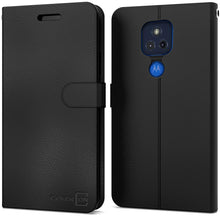 Load image into Gallery viewer, Motorola Moto G Play 2021 Wallet Case - RFID Blocking Leather Folio Phone Pouch - CarryALL Series