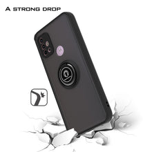 Load image into Gallery viewer, Motorola Moto G30 / Moto G10 Case - Clear Tinted Metal Ring Phone Cover - Dynamic Series
