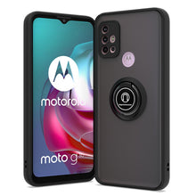 Load image into Gallery viewer, Motorola Moto G30 / Moto G10 Case - Clear Tinted Metal Ring Phone Cover - Dynamic Series