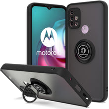 Load image into Gallery viewer, Motorola Moto G30 / Moto G10 Case - Clear Tinted Metal Ring Phone Cover - Dynamic Series