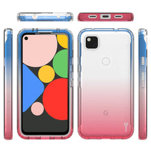 Load image into Gallery viewer, Google Pixel 4a Clear Case Full Body Colorful Phone Cover - Gradient Series