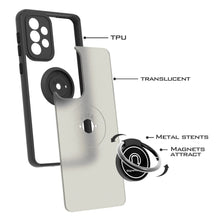 Load image into Gallery viewer, Samsung Galaxy A53 5G Case - Clear Tinted Metal Ring Phone Cover