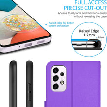 Load image into Gallery viewer, Samsung Galaxy A53 5G Wallet Case - RFID Blocking Leather Folio Phone Pouch