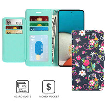 Load image into Gallery viewer, Samsung Galaxy A53 5G Wallet Case - RFID Blocking Leather Folio Phone Pouch