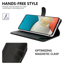 Load image into Gallery viewer, Samsung Galaxy A53 5G Wallet Case - RFID Blocking Leather Folio Phone Pouch