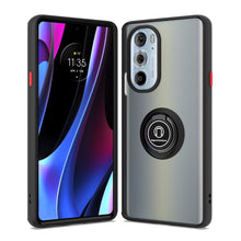 Load image into Gallery viewer, Motorola Edge Plus 2022/ Moto Edge+ (2022)/Edge 30 Pro/Edge 30X Case Clear Back Metal Ring Phone Cover