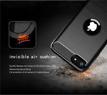 Load image into Gallery viewer, Apple iPhone SE 2022 / SE 2020 / 8 Case Slim TPU Phone Cover w/ Carbon Fiber