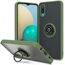Load image into Gallery viewer, Samsung Galaxy A02 / Galaxy M02 Case - Clear Tinted Metal Ring Phone Cover - Dynamic Series