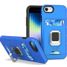 Load image into Gallery viewer, Apple iPhone SE 2022/ SE 2021/ 8/7 Case Card Holder w/ Ring
