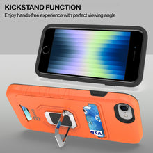 Load image into Gallery viewer, Apple iPhone SE 2022/ SE 2021/ 8/7 Case Card Holder w/ Ring