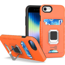 Load image into Gallery viewer, Apple iPhone SE 2022/ SE 2021/ 8/7 Case Card Holder w/ Ring