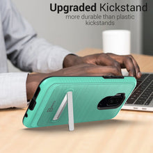 Load image into Gallery viewer, Cricket Influence / AT&T Maestro Plus Case - Metal Kickstand Hybrid Phone Cover - SleekStand Series