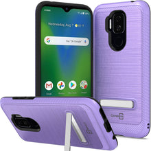 Load image into Gallery viewer, Cricket Influence / AT&T Maestro Plus Case - Metal Kickstand Hybrid Phone Cover - SleekStand Series