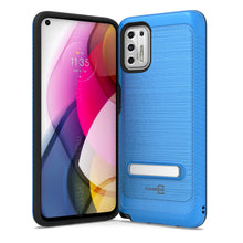 Load image into Gallery viewer, Motorola Moto G Stylus 2021 Case - Metal Kickstand Hybrid Phone Cover - SleekStand Series