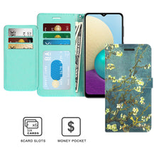 Load image into Gallery viewer, Samsung Galaxy A02 / Galaxy M02 Wallet Case - RFID Blocking Leather Folio Phone Pouch - CarryALL Series