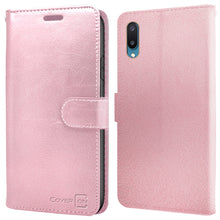 Load image into Gallery viewer, Samsung Galaxy A02 / Galaxy M02 Wallet Case - RFID Blocking Leather Folio Phone Pouch - CarryALL Series