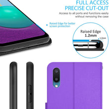 Load image into Gallery viewer, Samsung Galaxy A02 / Galaxy M02 Wallet Case - RFID Blocking Leather Folio Phone Pouch - CarryALL Series
