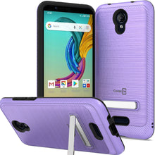 Load image into Gallery viewer, AT&T Fusion Z / Motivate Case - Metal Kickstand Hybrid Phone Cover - SleekStand Series