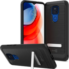 Load image into Gallery viewer, Motorola Moto G Play 2021 Case - Metal Kickstand Hybrid Phone Cover - SleekStand Series