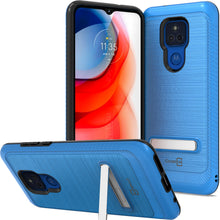 Load image into Gallery viewer, Motorola Moto G Play 2021 Case - Metal Kickstand Hybrid Phone Cover - SleekStand Series