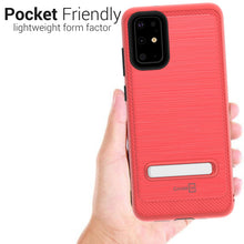Load image into Gallery viewer, Samsung Galaxy S20 Plus Case - Metal Kickstand Hybrid Phone Cover - SleekStand Series