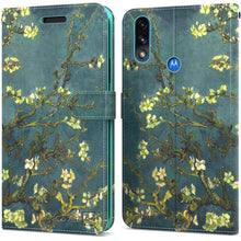 Load image into Gallery viewer, Motorola Moto E7 Power Wallet Case - RFID Blocking Leather Folio Phone Pouch - CarryALL Series