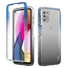 Load image into Gallery viewer, Motorola Moto G Stylus 2021 Clear Case Full Body Colorful Phone Cover - Gradient Series