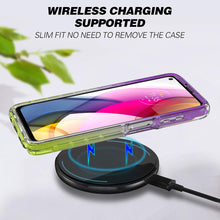 Load image into Gallery viewer, Motorola Moto G Stylus 2021 Clear Case Full Body Colorful Phone Cover - Gradient Series