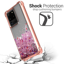 Load image into Gallery viewer, Samsung Galaxy S20 Ultra Case - Liquid Glitter TPU Phone Cover - Sparkle Series