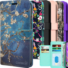 Load image into Gallery viewer, Apple iPhone 12 Pro Max Wallet Case - RFID Blocking Leather Folio Phone Pouch - CarryALL Series