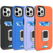 Load image into Gallery viewer, Apple iPhone 13 Pro Case with Metal Ring - Card Series