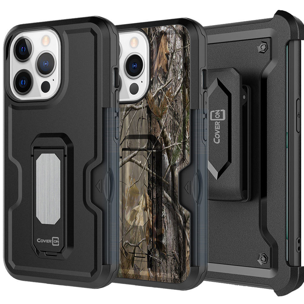 iPhone 12 Pro Max Holster Case & Card Holder