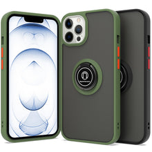 Load image into Gallery viewer, Apple iPhone 13 Pro Case - Clear Tinted Metal Ring Phone Cover - Dynamic Series