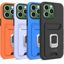 Load image into Gallery viewer, Apple iPhone 14 Pro Max Credit Card Holder Phone Case w/ Ring