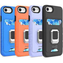 Load image into Gallery viewer, Apple iPhone SE 2022/ SE 2021/ 8/7 Case Card Holder w/ Ring