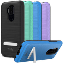Load image into Gallery viewer, Cricket Influence / AT&T Maestro Plus Case - Metal Kickstand Hybrid Phone Cover - SleekStand Series
