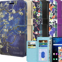 Load image into Gallery viewer, LG Harmony 4 / Premier Pro Plus / Xpression Plus 3 Wallet Case - RFID Blocking Leather Folio Phone Pouch - CarryALL Series