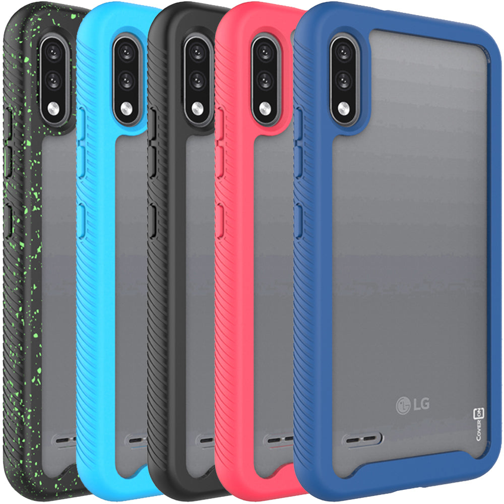 LG K22 K22+ Plus K32 Case Heavy Duty Shockproof Clear Phone Cover EOS Series