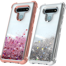 Load image into Gallery viewer, LG K51 / Reflect Case - Liquid Glitter TPU Phone Cover - Sparkle Series