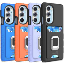 Load image into Gallery viewer, Motorola Edge+ Plus 2022 / Moto Edge 30 Pro Case Card Holder w/ Ring