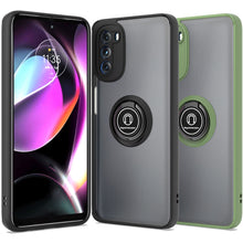 Load image into Gallery viewer, Motorola Moto G 5G 2022 Ring Case Clear Tinted Back Phone Cover