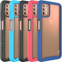 Load image into Gallery viewer, Motorola Moto G9 Plus Case - Heavy Duty Shockproof Clear Phone Cover - EOS Series