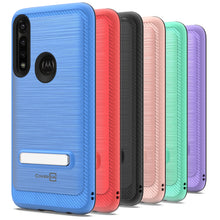 Load image into Gallery viewer, Motorola Moto G Power Case - Metal Kickstand Hybrid Phone Cover - SleekStand Series