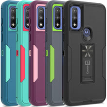 Load image into Gallery viewer, Motorola Moto G Power 2022 Case with Magnetic Kickstand