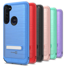 Load image into Gallery viewer, Motorola Moto G Stylus Case - Metal Kickstand Hybrid Phone Cover - SleekStand Series