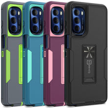 Load image into Gallery viewer, Motorola Moto G Stylus 5G 2022 Case Heavy Duty Rugged Phone Cover w/ Kickstand