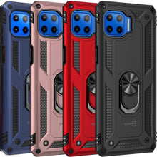 Load image into Gallery viewer, Motorola Moto One 5G / Moto G 5G+ Plus Case with Metal Ring - Resistor Series