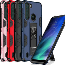 Load image into Gallery viewer, Motorola Moto One Fusion Case with Magnetic Kickstand Ring