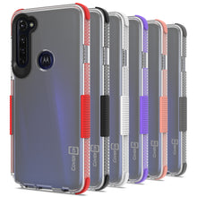 Load image into Gallery viewer, Motorola Moto G Stylus Clear Case - Protective TPU Rubber Phone Cover - Collider Series