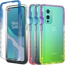 Load image into Gallery viewer, OnePlus 9 Clear Case Full Body Colorful Phone Cover - Gradient Series